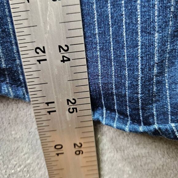 Goodfellow & Co Shirt Blue Stripes Button Down Long Sleeve Shirt Mens Size S - Picture 7 of 9